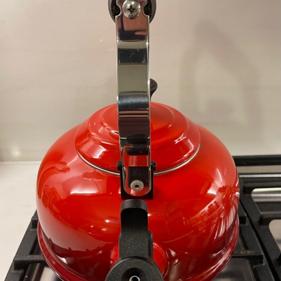 Le Creuset Classic Teakettle in Flame - Picture 2 of 7